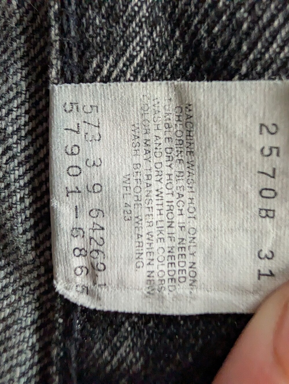 Rare 1980s Vintage Levi's 900 Series Women's Black Denim Jeans Tapered High Rise - Picture 12 of 14